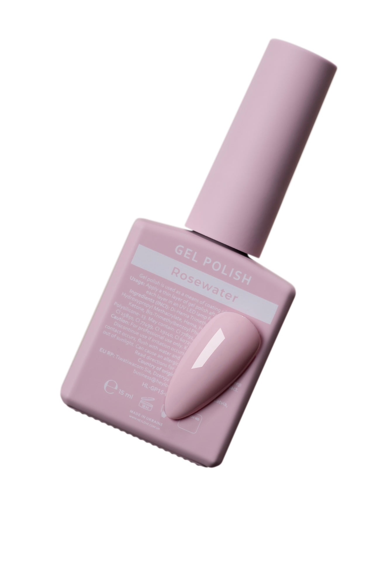 Rosewater Gel Polish 15ml