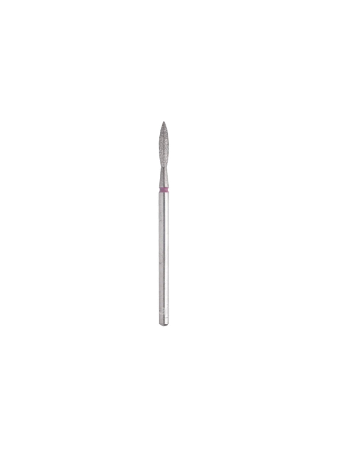STALEKS Diamond Nail Drill Bit Flame Red 2.3mm 10mm