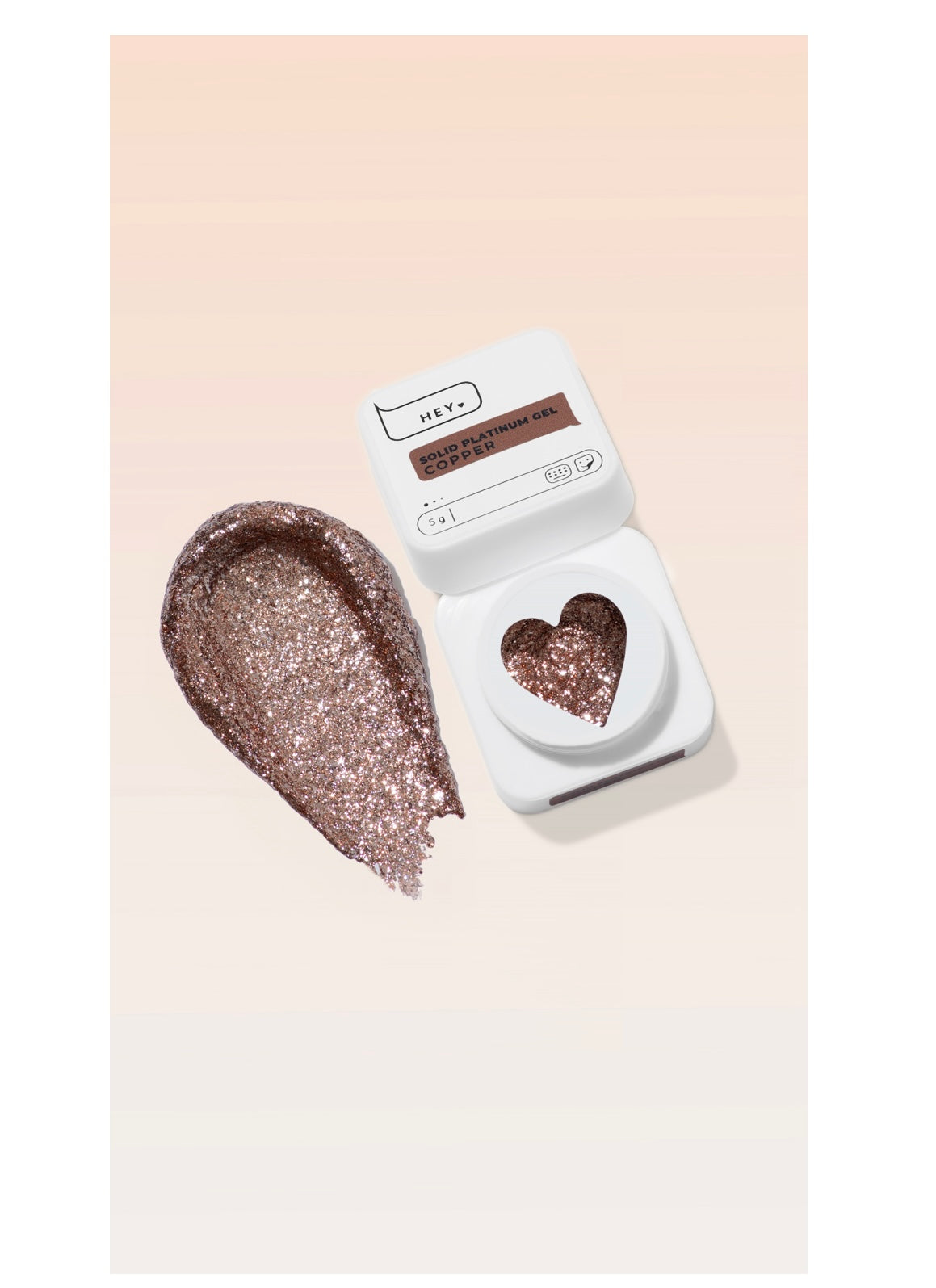 Solid Platinum Gel COPPER 5g