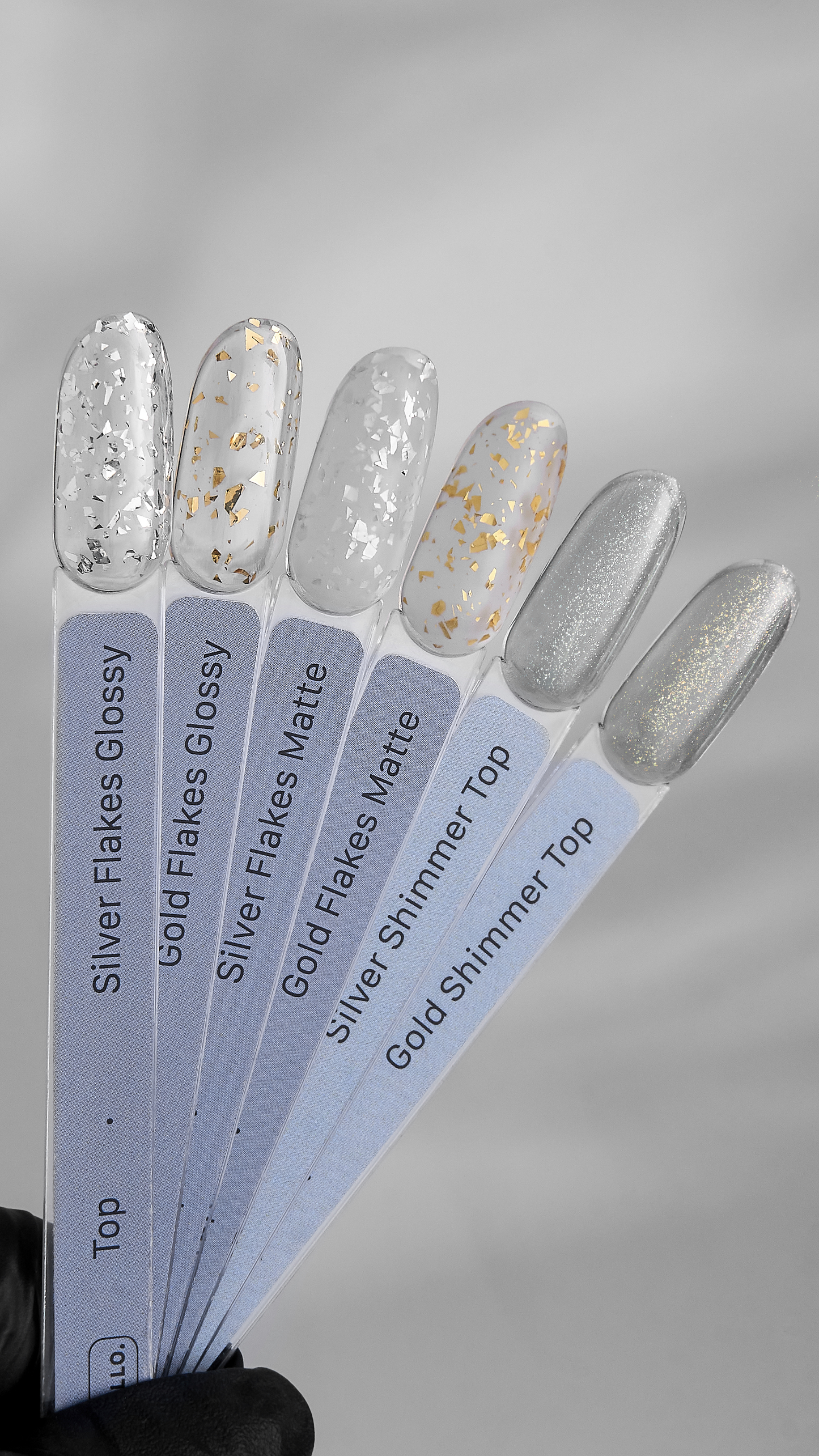 GOLD Flakes Glossy Top 15ml