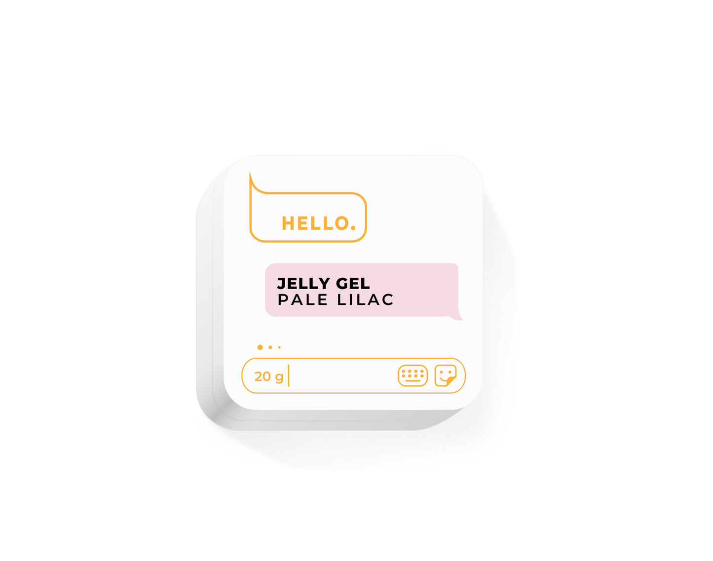 Jelly Gel Pale Lilac 20g