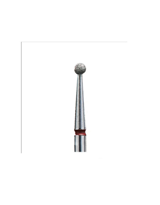 Staleks Diamond Nail Drill Bit Ball Red 2.5mm