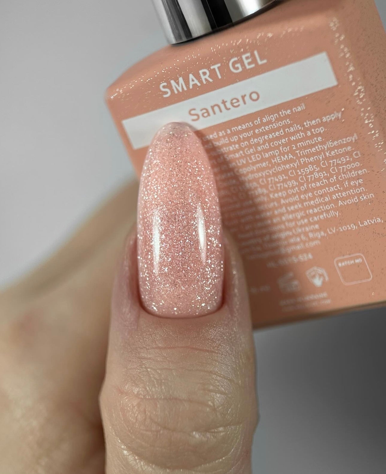 Santero with Shimmer Smart gel 15ml