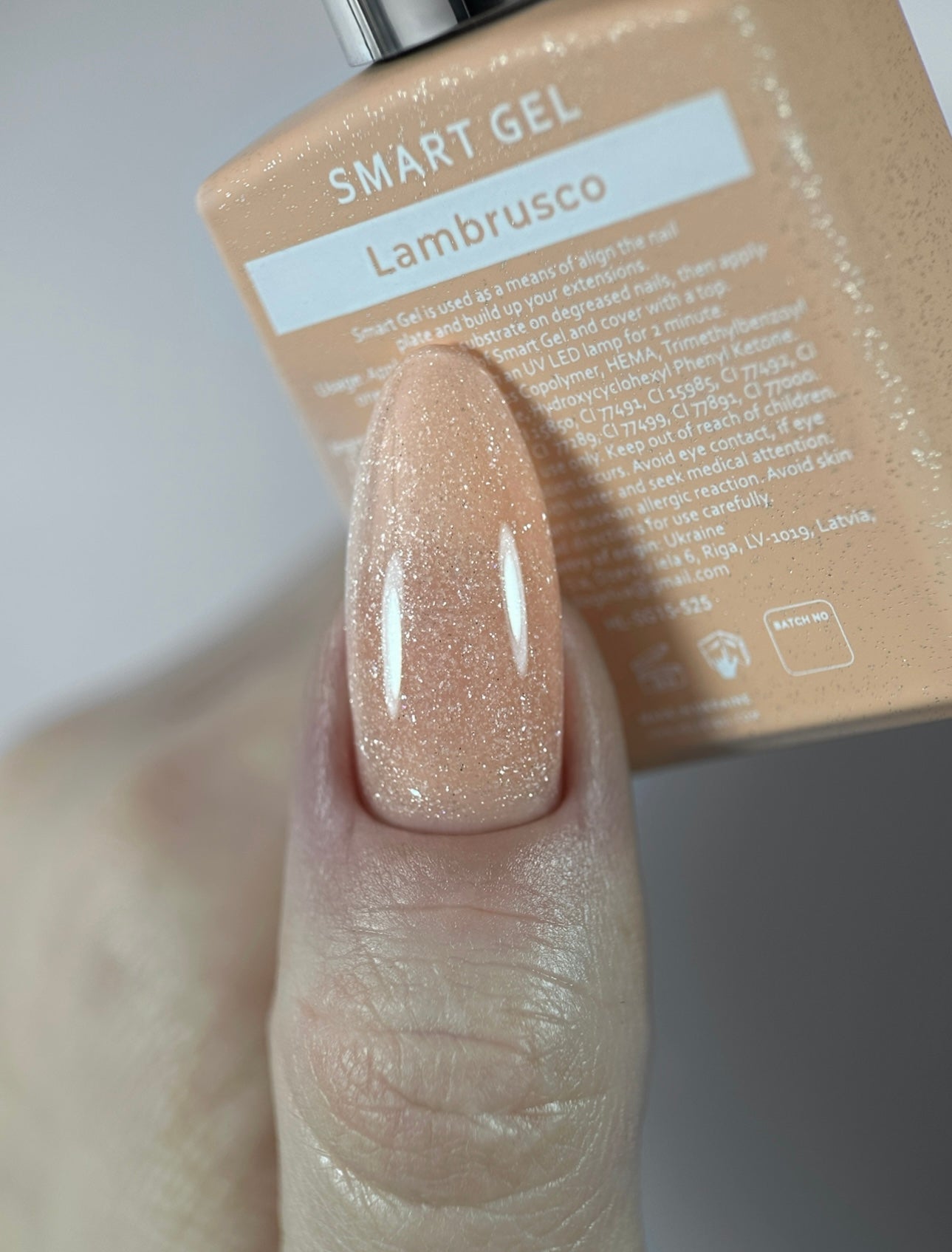 Lambrusco with Shimmer Smart Gel 15ml