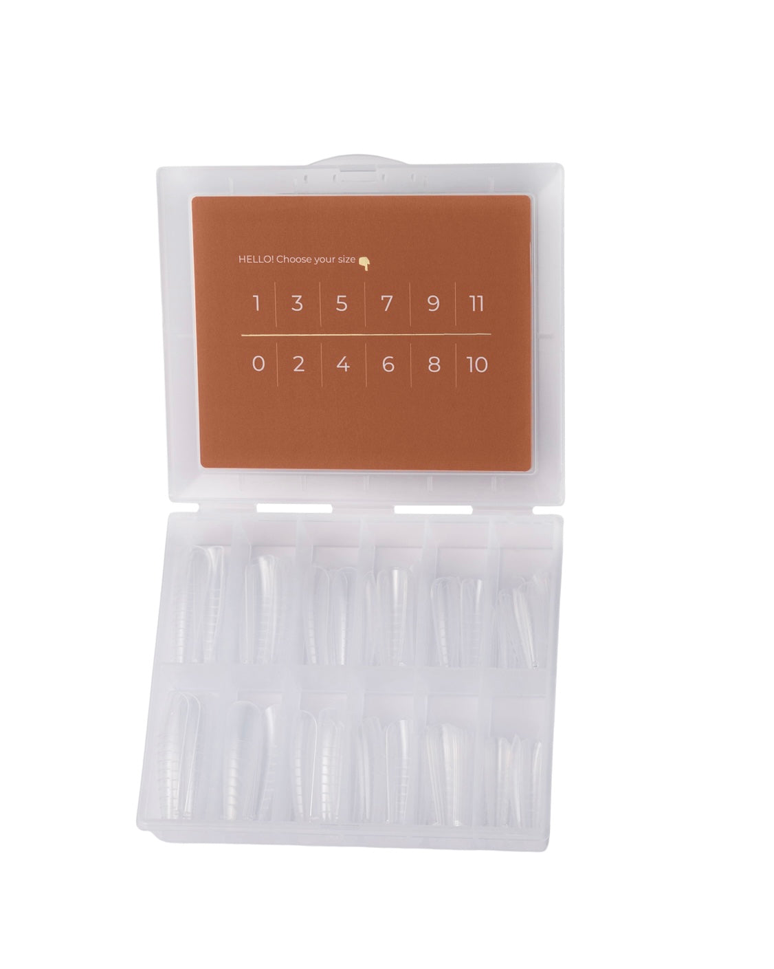 Top Nail Forms Ballerina 120 Pieces for Extensions