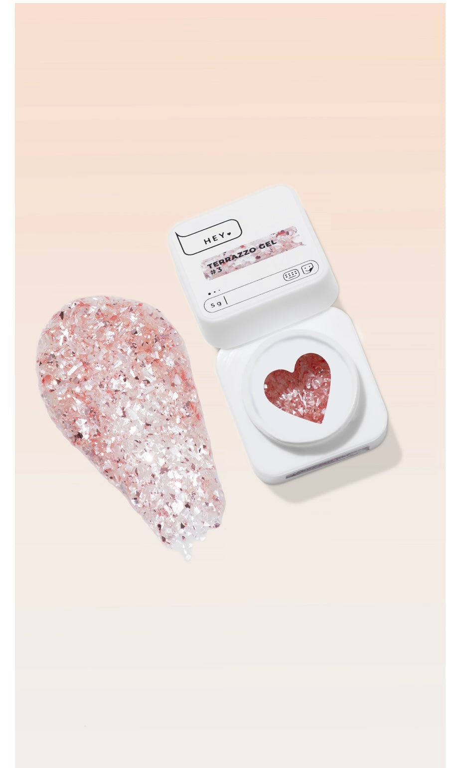 TERRAZZO GEL, #3, 5g for design
