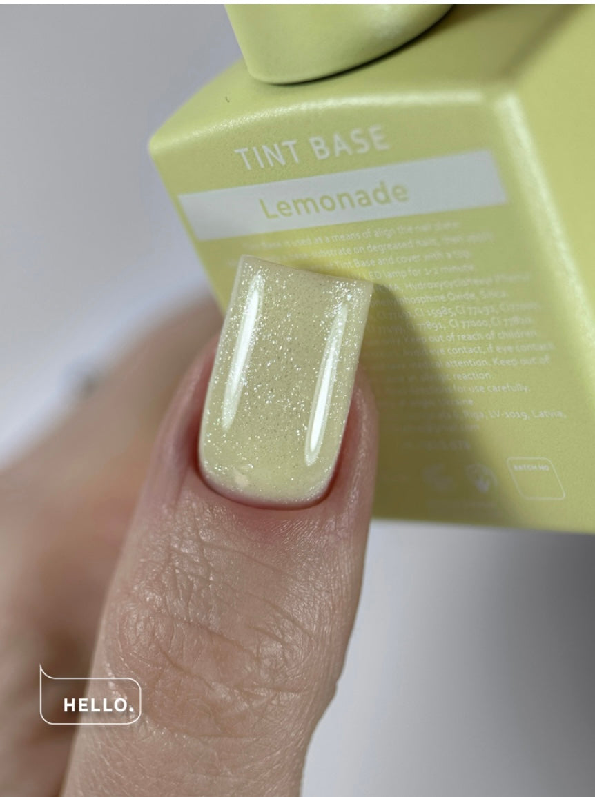 Lemonade Tinted Base with Shimmer 15ml