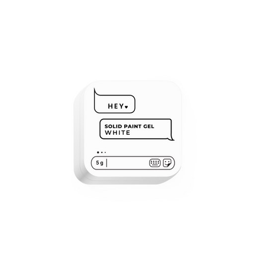 Solid White Gel Paint 5g