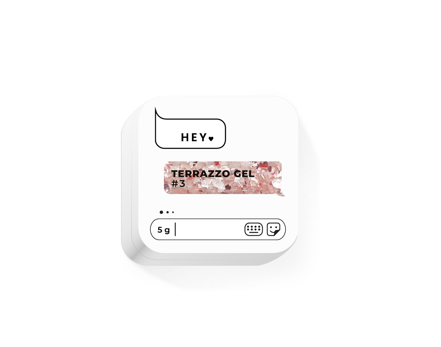 TERRAZZO GEL, #3, 5g for design